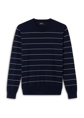A.P.C. Terence Striped Crewneck Sweater