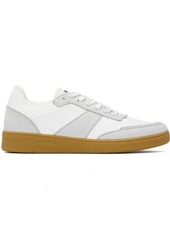 A.P.C. A. P.C. White & Gray Plain Sneakers