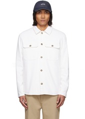 A.P.C. White Alessio Jacket