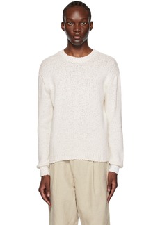 A.P.C. White Gaston Sweater