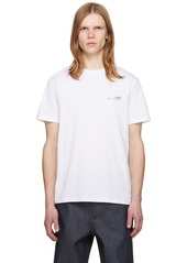 A.P.C. A. P.C. White Item T-Shirt