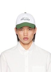 A.P.C. A. P.C. White JJJJound Edition 'Hôtel Souvenirs' Cap