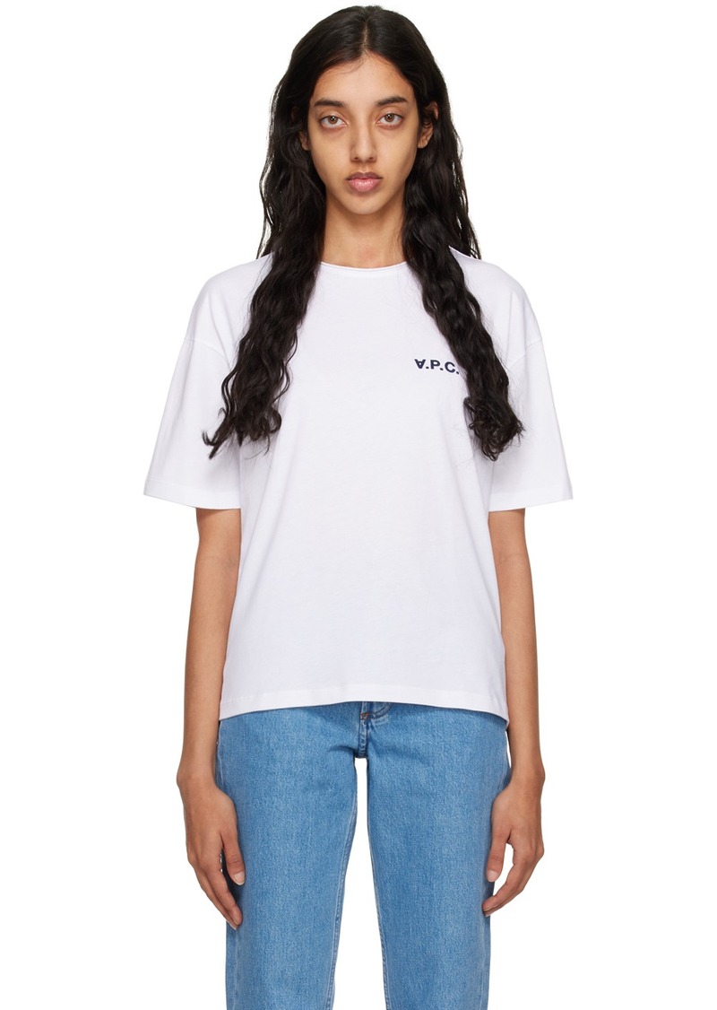 A.P.C. White Karol T-Shirt