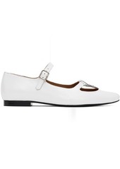 A.P.C. White Katie Holmes Edition Katie Ballerina Flats