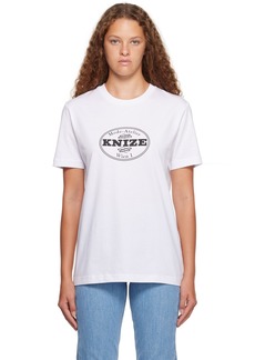 A.P.C. White 'Knize' T-Shirt