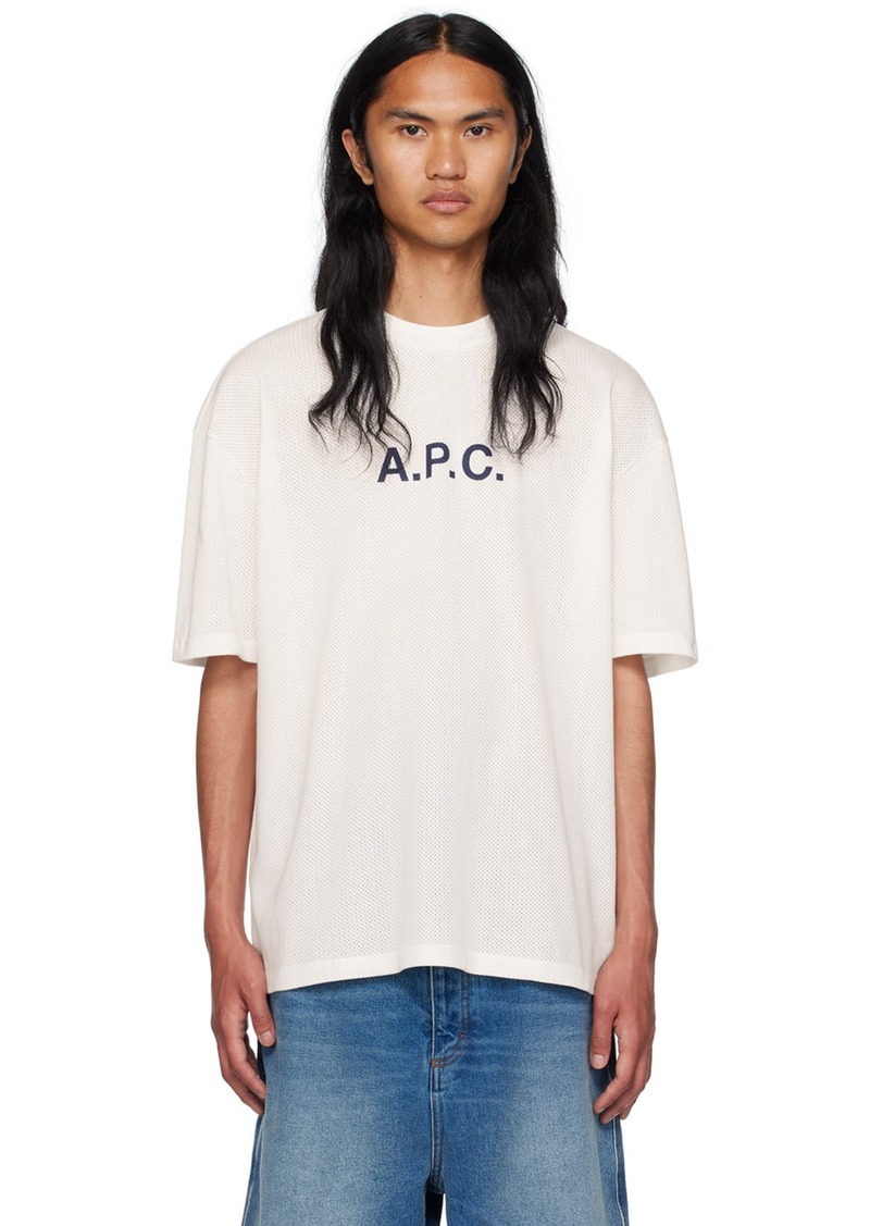 A.P.C. A. P.C. White Moran T-Shirt