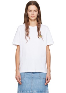 A.P.C. White Patch T-Shirt