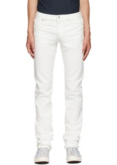 A.P.C. White Petit Standard Jeans