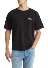 A.P.C. A. P.C. Willy Jersey Organic Cotton T-Shirt
