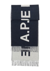 A.P.C. Wool Angele Logo Scarf