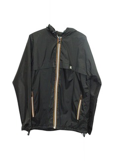 A.P.C. APC x KWay Windbreaker Jacket in Black Nylon