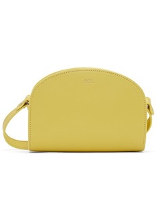 A.P.C. Yellow Demi-Lune Mini Bag