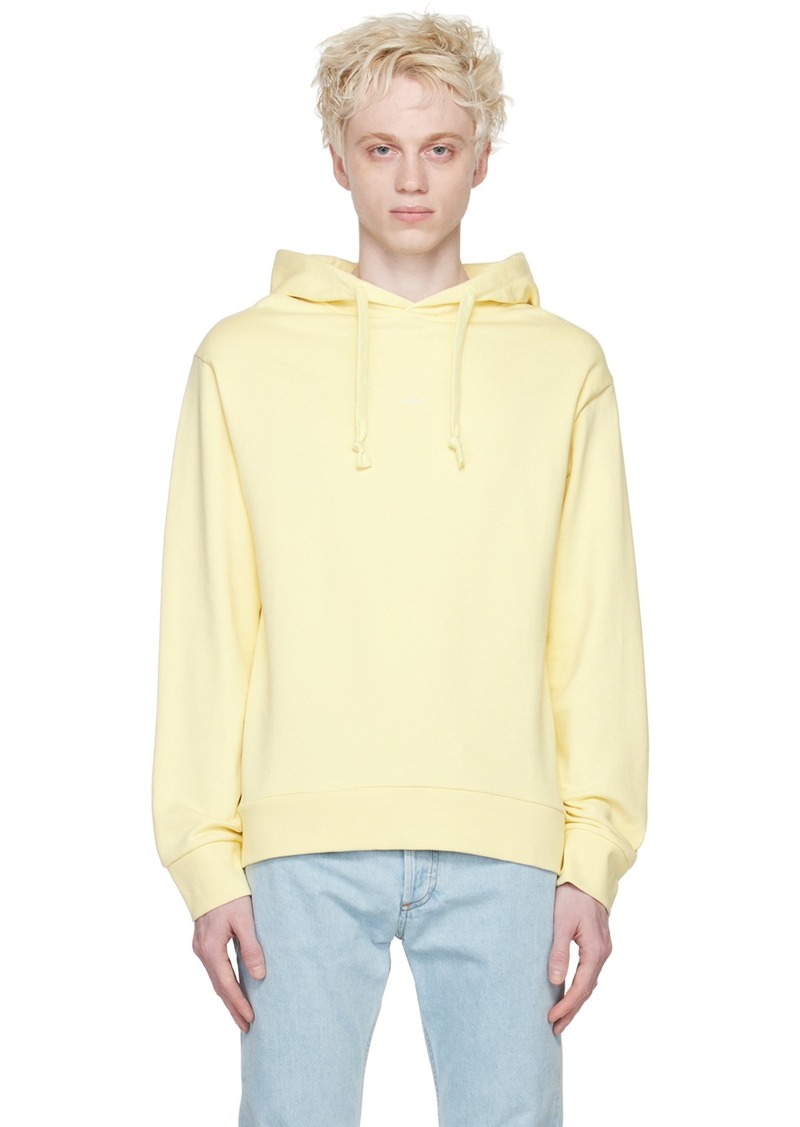 A.P.C. A. P.C. Yellow Larry Hoodie