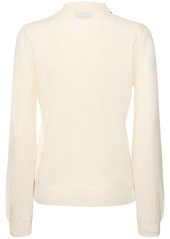A.P.C. Auriane Silk Blend Polo Sweater