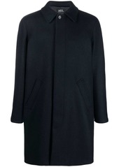 A.P.C. boxy single-breasted coat