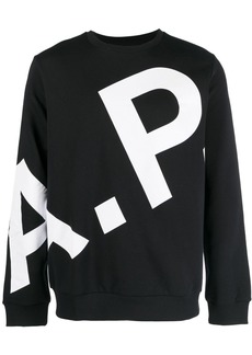 A.P.C. Cory logo-print sweatshirt