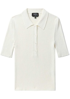 A.P.C. Danae Pima cotton polo shirt