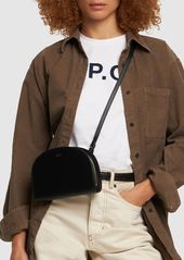 A.P.C. Demi Lune Clutch Leather Shoulder Bag