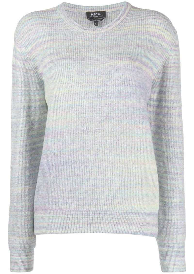 A.P.C. Elisa crew-neck jumper