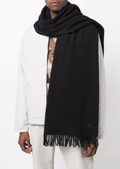 A.P.C. fringe-hem scarf