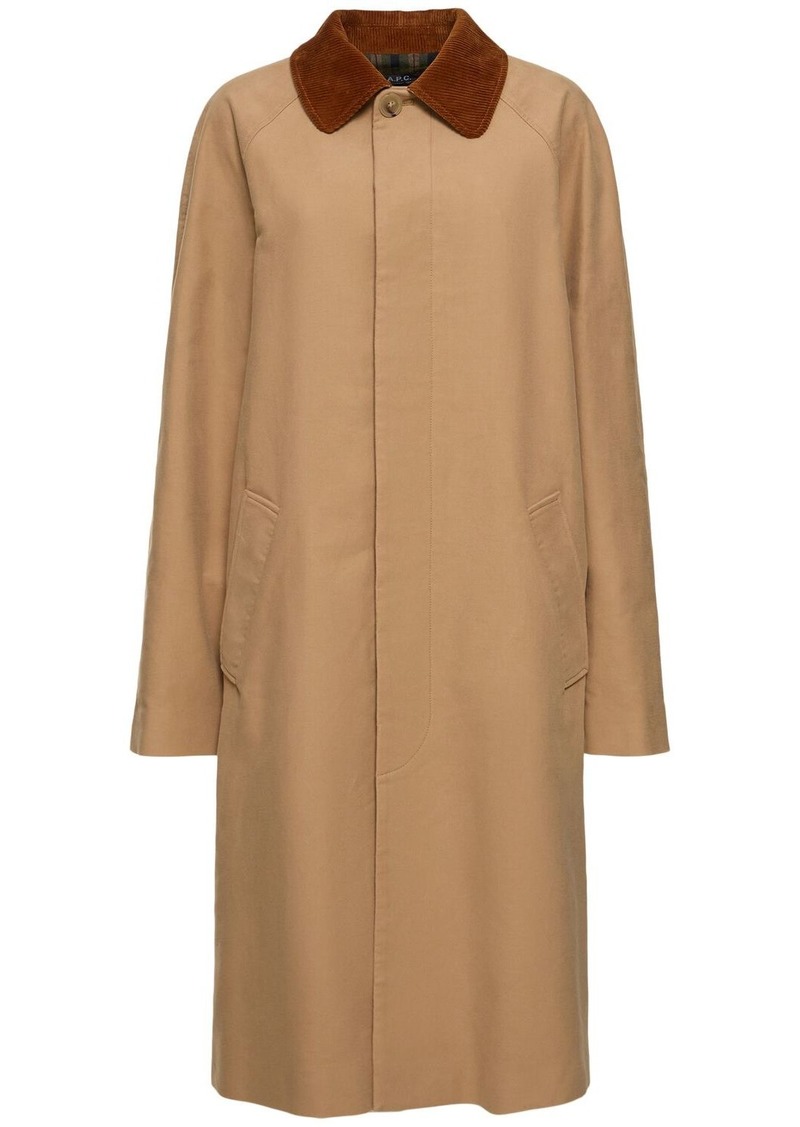 A.P.C. Gaspard Mac Cotton Trench Coat