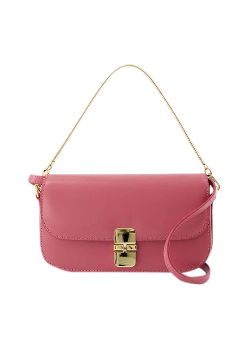 A.P.C. Grace Chaine Crossbody - A. P.C. - Leather - Pink