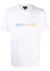 A.P.C. graphic-print cotton T-Shirt