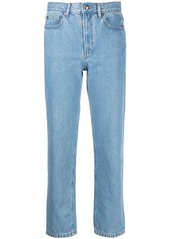 A.P.C. high-waisted straight-leg jeans