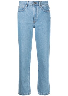 A.P.C. high-waisted straight-leg jeans