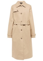 A.P.C. Isabel cotton trench coat