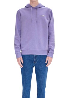 A.P.C. Item H Hoodie In Purple