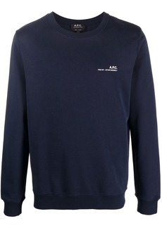 A.P.C. Item logo-print sweatshirt