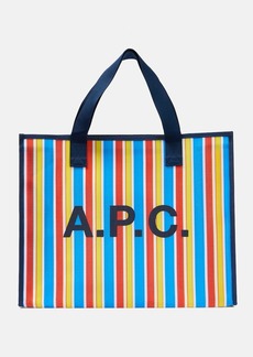 A.P.C. A. P.C. Johanna striped tote bag