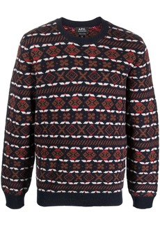A.P.C. John merino-wool pullover