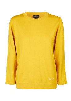 A.P.C. Kourtney cotton and cashmere sweater