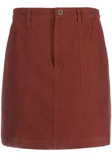 A.P.C. Léa A-line mini skirt