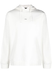 A.P.C. Larry logo-print hoodie