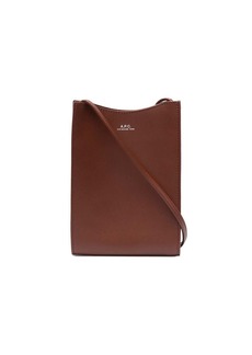 A.P.C. leather messenger bag