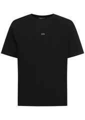 A.P.C. Logo Cotton Jersey T-shirt