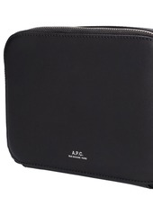 A.P.C. Logo Leather Camera Bag