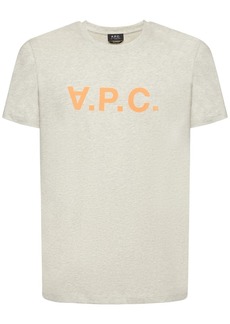 A.P.C. Logo Organic Cotton Jersey T-shirt