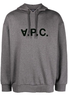 A.P.C. Milo logo-print cotton hoodie
