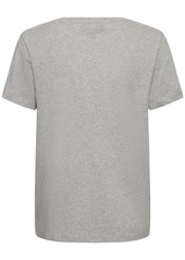 A.P.C. Logo Print Cotton Jersey T-shirt