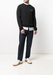 A.P.C. logo-print cotton sweatshirt