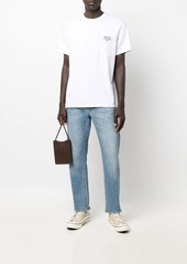 A.P.C. logo-print cotton T-shirt