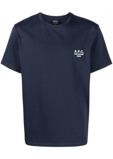A.P.C. logo-print short-sleeve T-shirt