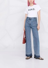 A.P.C. logo-print short-sleeve T-shirt