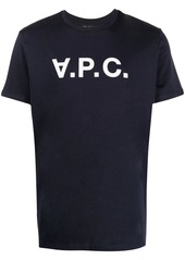 A.P.C. logo print T-shirt