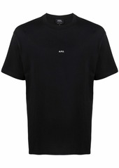 A.P.C. logo-print T-shirt