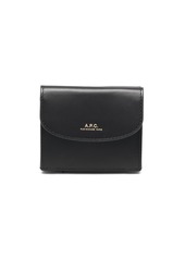 A.P.C. logo-stamp wallet